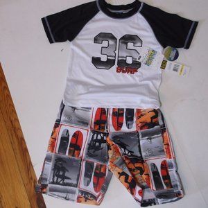I-Xtreme Boys Rashguard Swim Set. NWT Size 4T